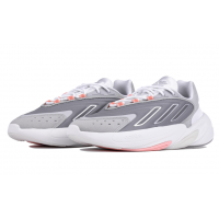 Кроссовки Adidas Ozelia Grey Pink серые с розовым